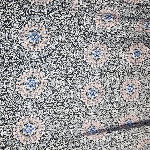 Philosphy size 2X Geometric Print Blue High Low Hem Tunic - Picture 7 of 8